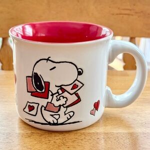 Peanuts Snoopy YOU ARE SO LOVED Valentine's Ceramic Mug NEW!